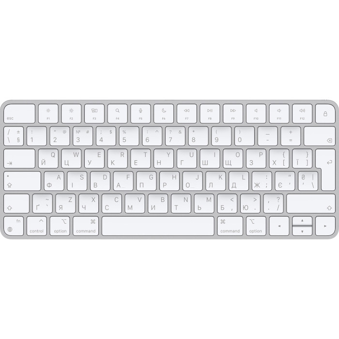 Клавіатура бездротова APPLE A1644 Magic Keyboard UA (MK2A3UA/A)