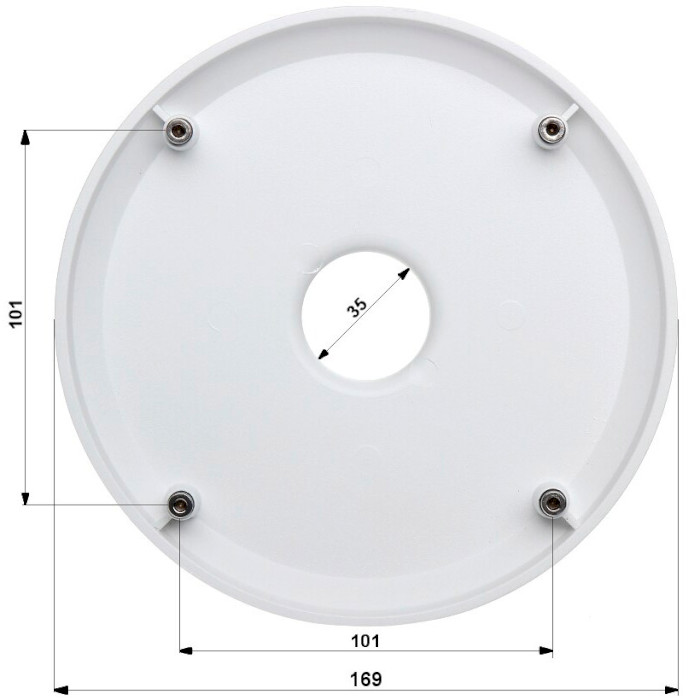 Крепление потолочное DAHUA DH-PFA102