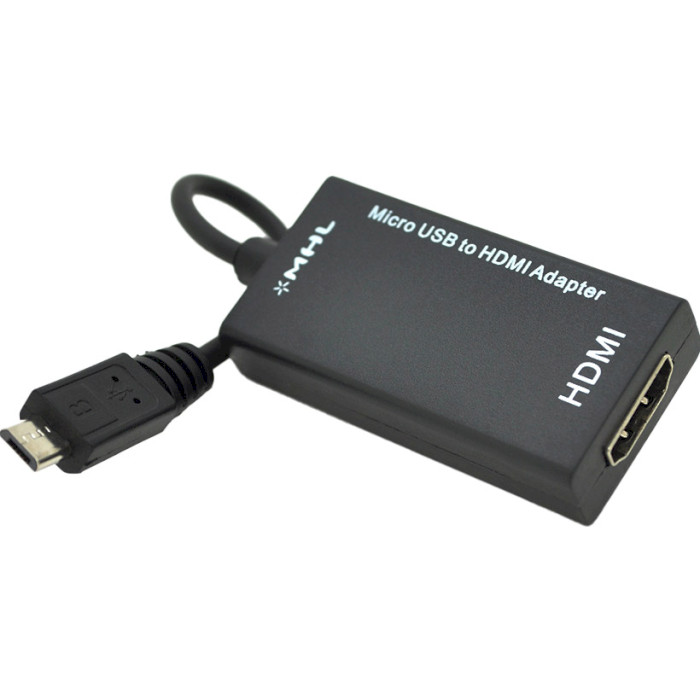 Адаптер VOLTRONIC MHL Micro-USB - HDMI Black (MH-USB MHL-HDMI/BO)