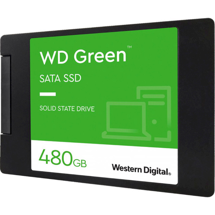SSD диск WD Green 480GB 2.5" SATA (WDS480G3G0A)