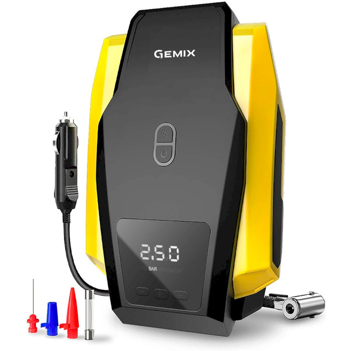 Автокомпресор GEMIX Model G Black/Yellow