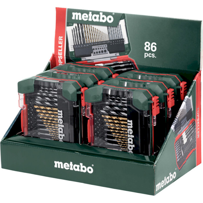 Набор принадлежностей METABO SP 86пр (626708000)