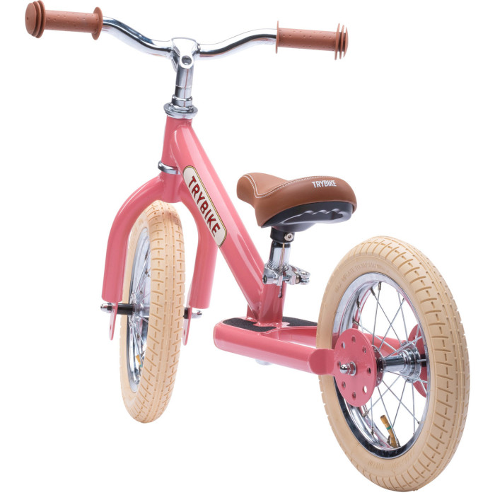 Беговел TRYBIKE Steel 2-in-1 2-Wheels Vintage Pink (TBS-2-PNK-VIN)