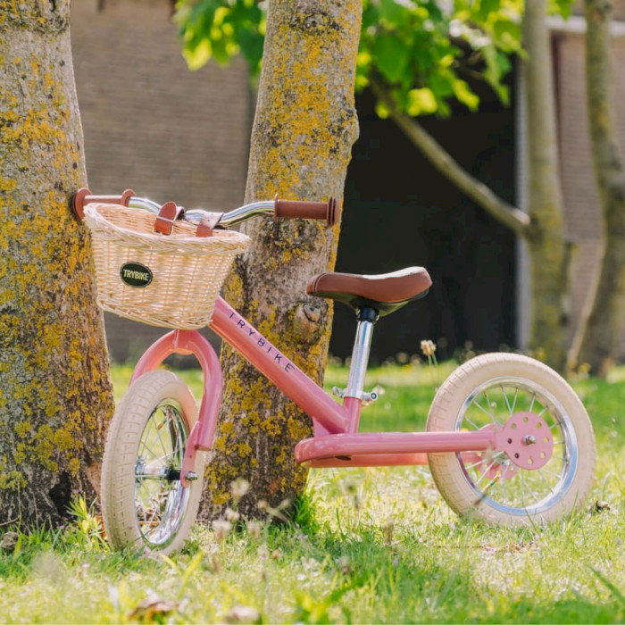 Беговел TRYBIKE Steel 2-in-1 2-Wheels Vintage Pink (TBS-2-PNK-VIN)