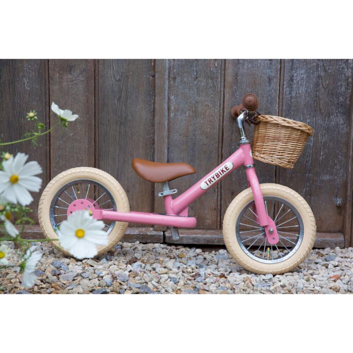 Беговел TRYBIKE Steel 2-in-1 2-Wheels Vintage Pink (TBS-2-PNK-VIN)