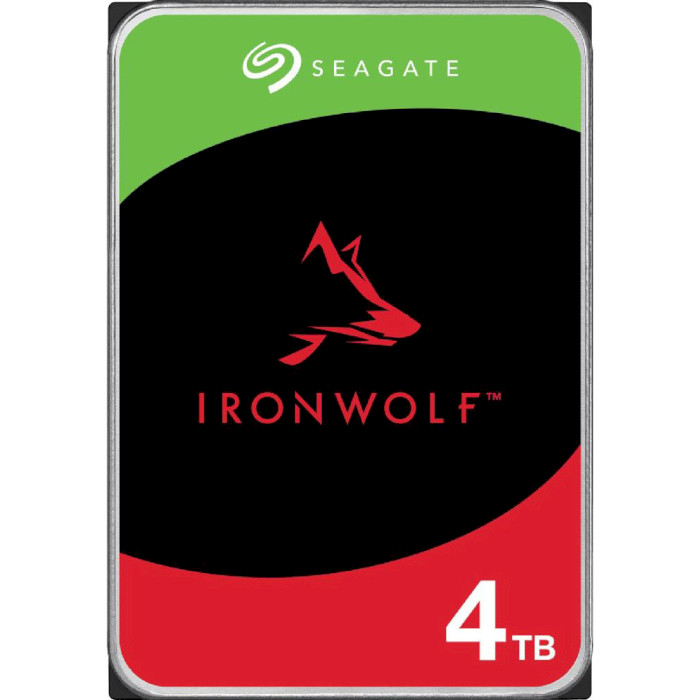 Жорсткий диск 3.5" SEAGATE IronWolf 4TB SATA/256MB (ST4000VN006)