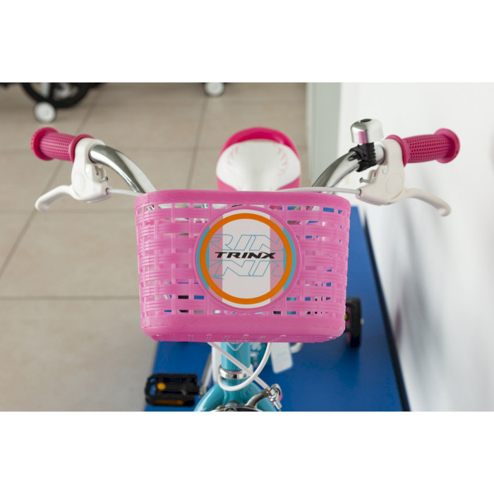 Велосипед дитячий TRINX Princess 2.0 16" Cyan/Pink/White