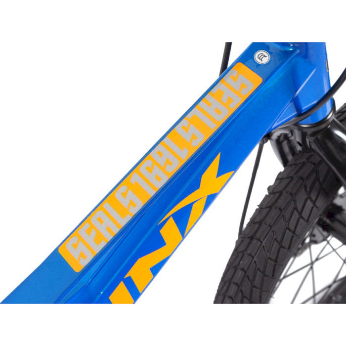 Велосипед детский TRINX Seals 16D 16" Blue/Gray/Orange