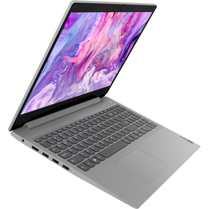 Ноутбук LENOVO IdeaPad 3 15IGL05 Platinum Gray (81WQ009ERA)