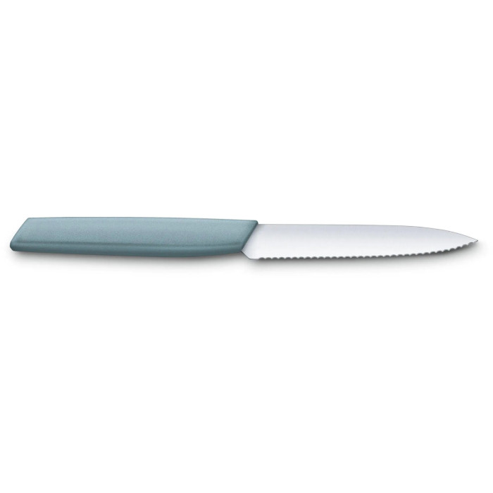 Ніж кухонний для чистки овочів VICTORINOX SwissModern Paring Knife Green 100мм (6.9006.10W21)