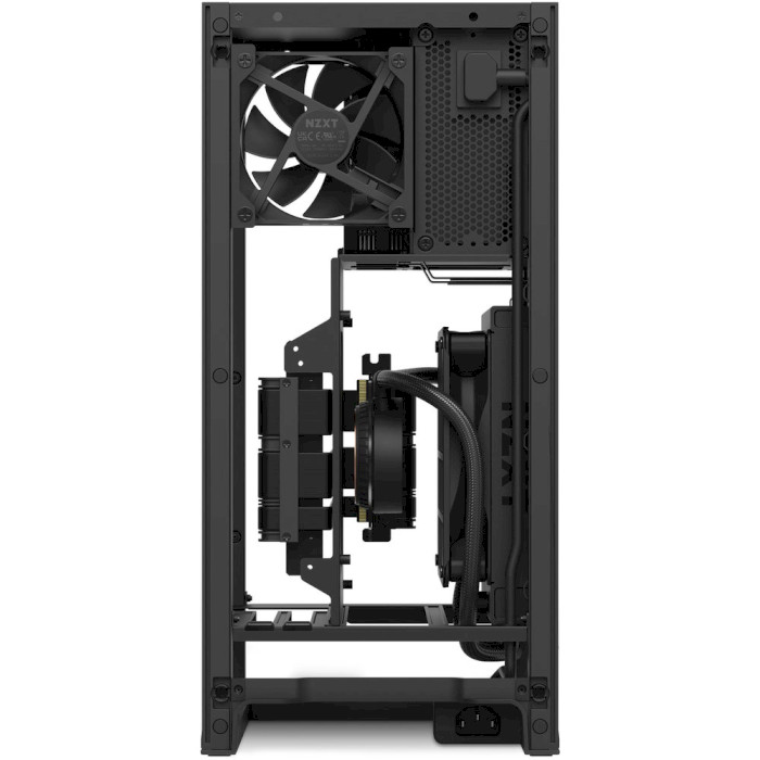 Корпус NZXT H1 Matte Black 750W (CS-H11BB-EU)