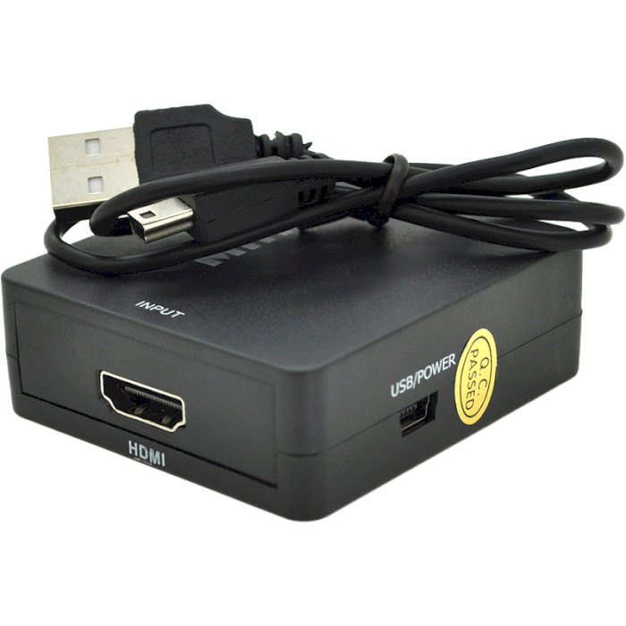 Конвертер відеосигналу VOLTRONIC Mini AV - HDMI Black (YT-CM-AV/HDMI/B)