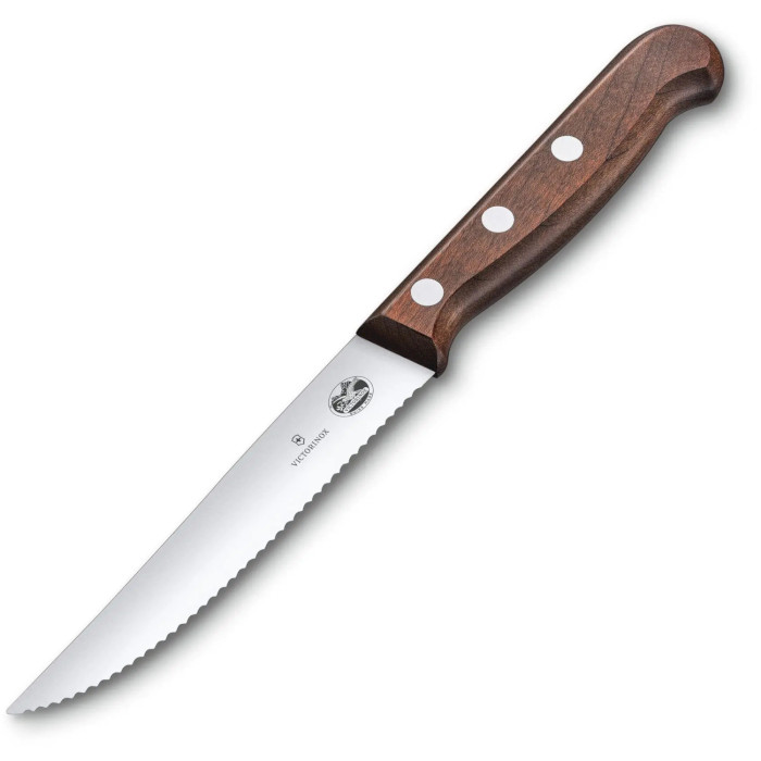 Набор кухонных ножей VICTORINOX Wood Steak Knife Set 2пр (5.1230.12G)