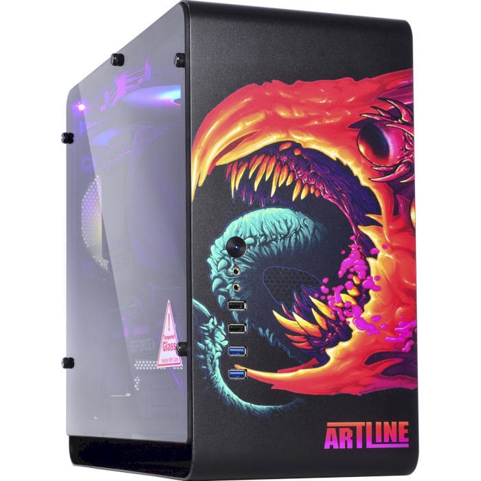 Корпус QUBE Eagle Hyper Beast Printed (QBX3M_WBNU3PHB)