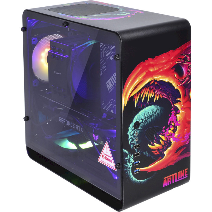 Корпус QUBE Eagle Hyper Beast Printed (QBX3M_WBNU3PHB)