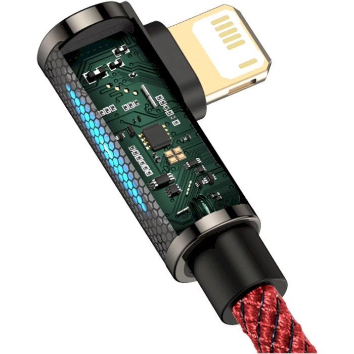 Кабель BASEUS Legend Series Elbow Fast Charging Data Cable USB to iP 1м Red (CACS000009)