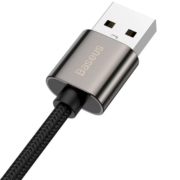 Кабель BASEUS Legend Series Elbow Fast Charging Data Cable USB to Type-C 66W 2м Black (CATCS-C01)