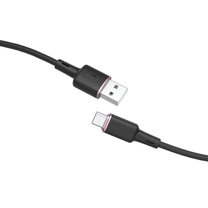 Кабель ACEFAST C2-04 USB-A to USB-C 1.2м Black