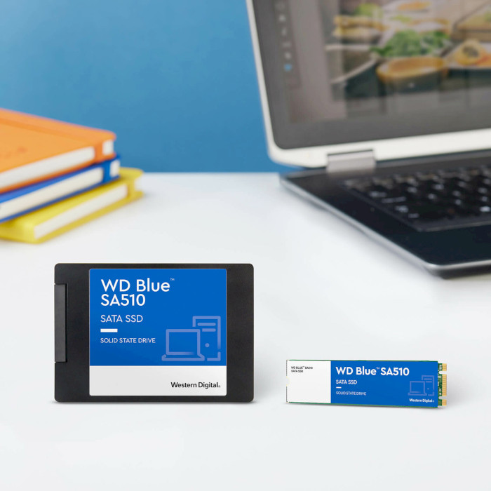 SSD диск WD Blue SA510 1TB 2.5" SATA (WDS100T3B0A)
