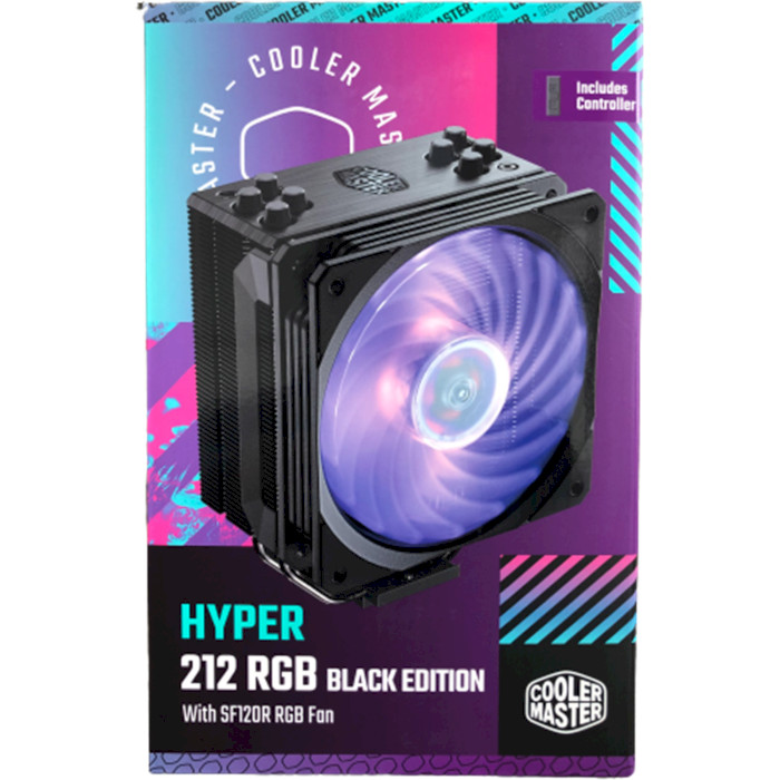 Кулер для процессора COOLER MASTER Hyper 212 RGB Black Edition with LGA1700 (RR-212S-20PC-R2)