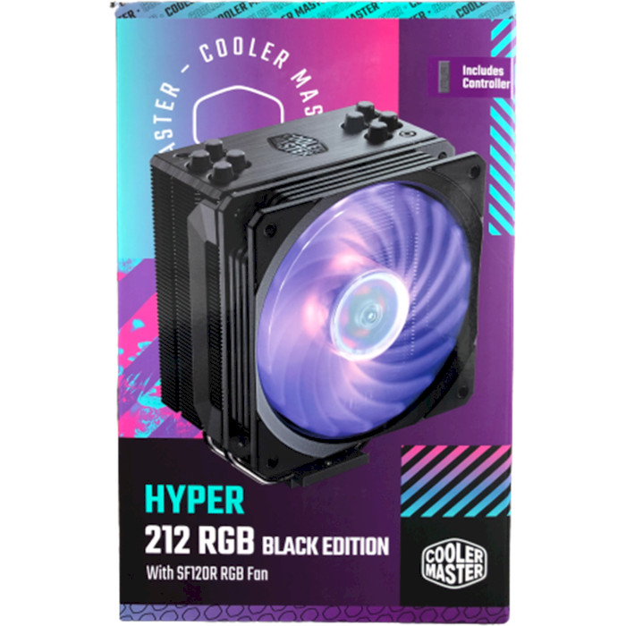 Кулер для процесора COOLER MASTER Hyper 212 RGB Black Edition with LGA1700 (RR-212S-20PC-R2)