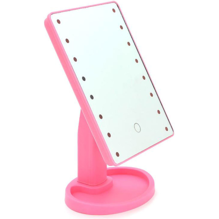 Косметичне дзеркало VOLTRONIC Magic Makeup Mirror Pink (DDP-ZFMOLP)