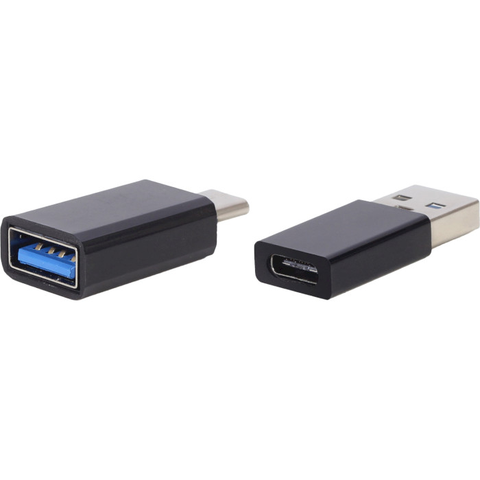 Комплект адаптерів MAXXTER USB-A to USB-C + USB-C to USB-A (ACT-A-USB3-CMAF2)