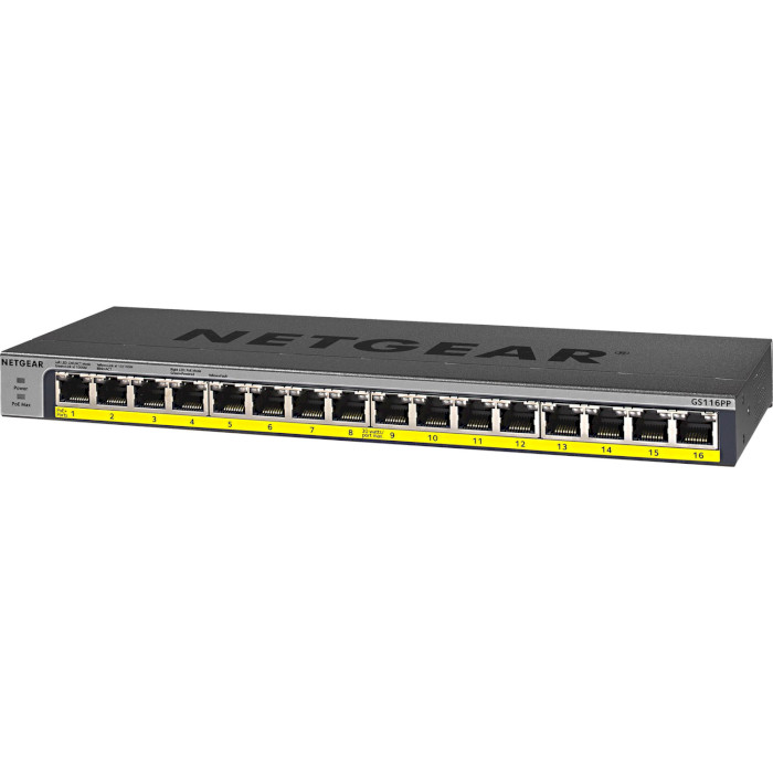 Комутатор NETGEAR GS116LP (GS116LP-100EUS)