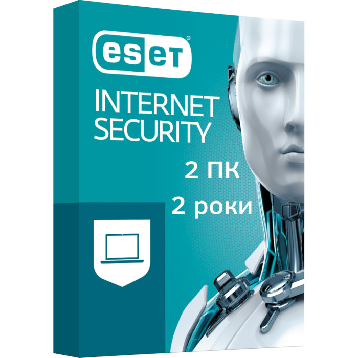 Антивирус ESET Internet Security (2 ПК, 2 года) (EKEIS_2Y_2PC)