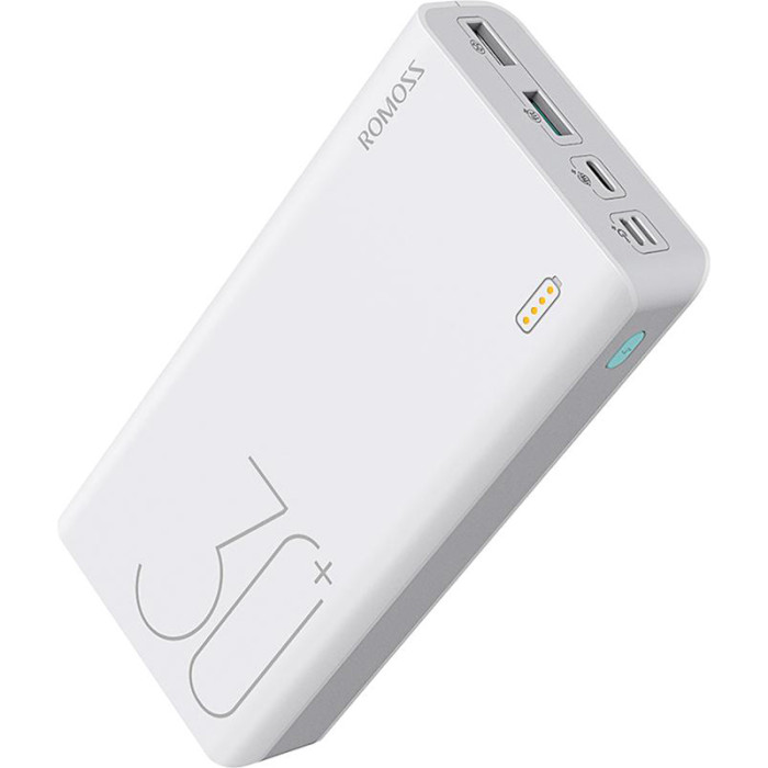 Повербанк ROMOSS Sense 8+ 30000mAh White (PHP30-401-02)