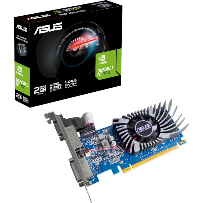 Відеокарта ASUS GeForce GT 730 2GB DDR3 BRK EVO (90YV0HN1-M0NA00)