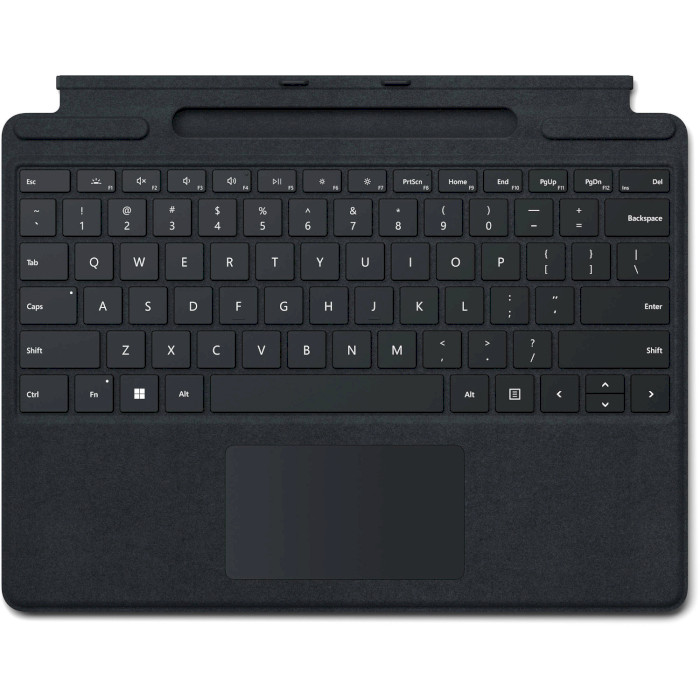Клавиатура для планшета MICROSOFT Surface Pro Signature Keyboard Cover with Fingerprint Reader Black (8XF-00001)
