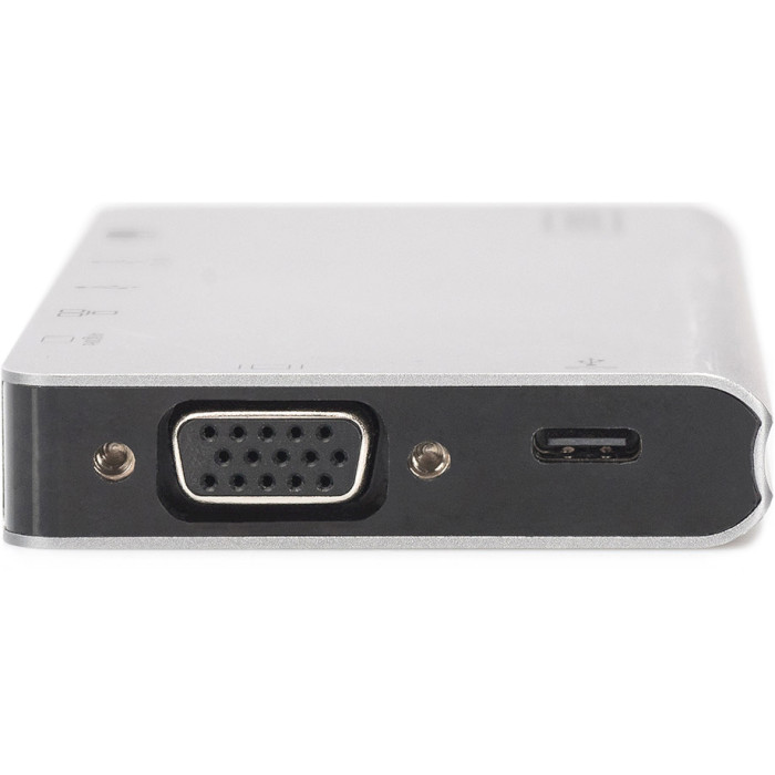 Порт-репликатор DIGITUS USB-C 8-port Multiport Travel Dock (DA-70866)