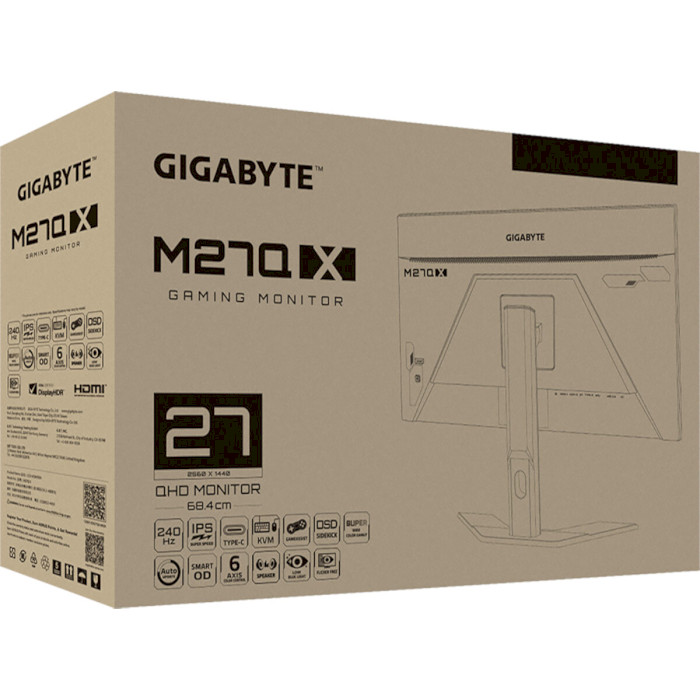 Монітор GIGABYTE M27Q X