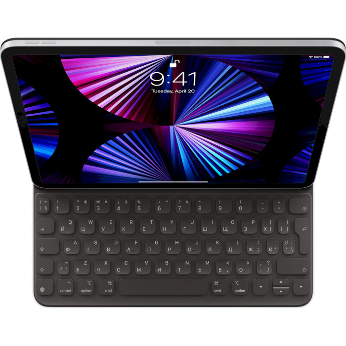 Чохол-клавіатура для планшета APPLE Smart Keyboard Folio для iPad Pro 11" 3rd Gen & iPad Air 4th Gen UA (MXNK2UA/A)