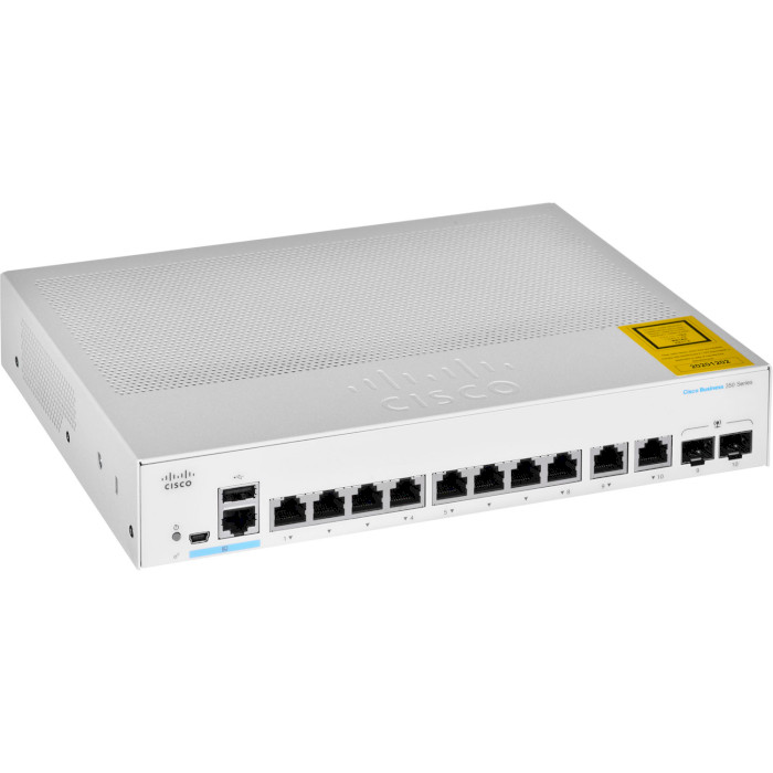 Комутатор CISCO Business 250-8T-E-2G (CBS250-8T-E-2G-EU)