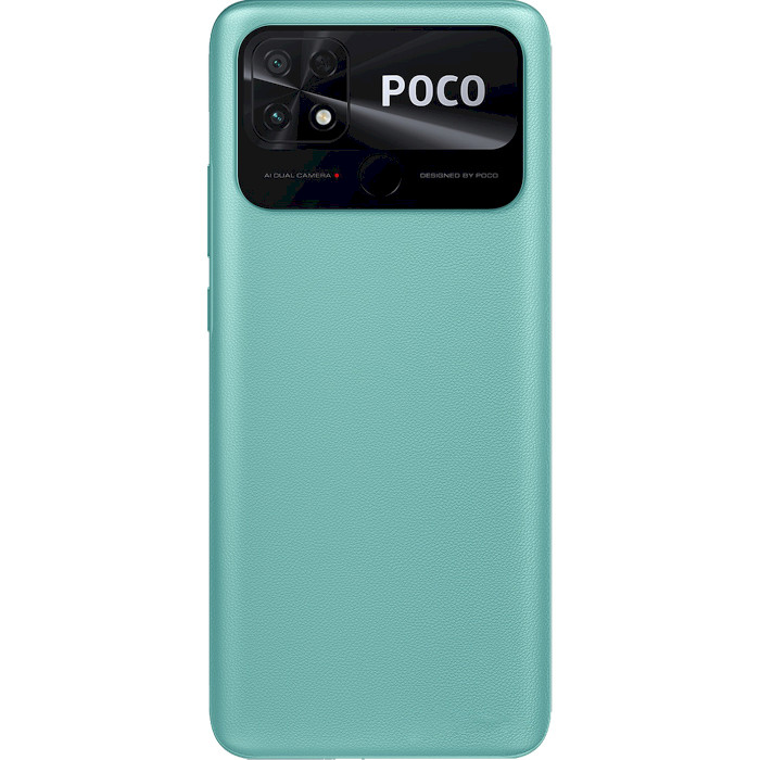 Смартфон POCO C40 4/64GB Coral Green (MZB0B3TEU)