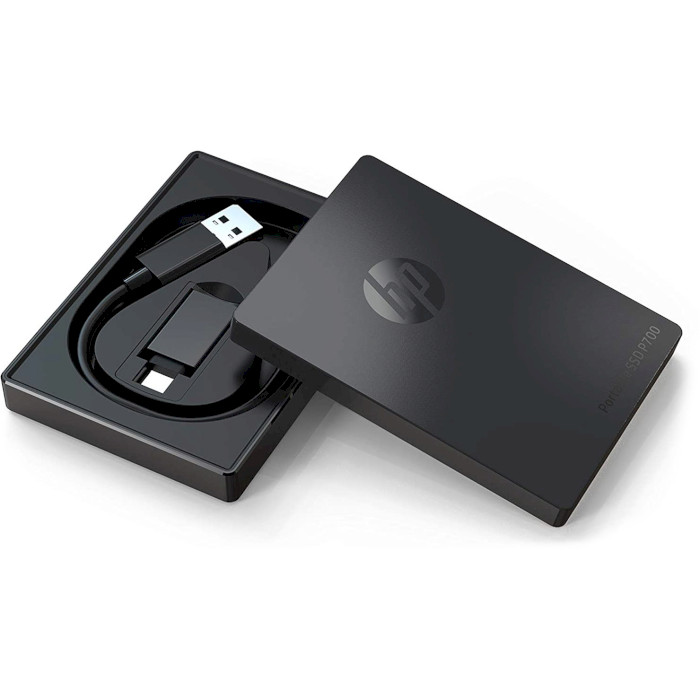 Портативний SSD диск HP P700 256GB USB3.1 Gen2 Black (5MS28AA)