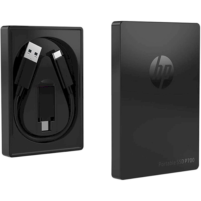 Портативный SSD диск HP P700 256GB USB3.1 Gen2 Black (5MS28AA)