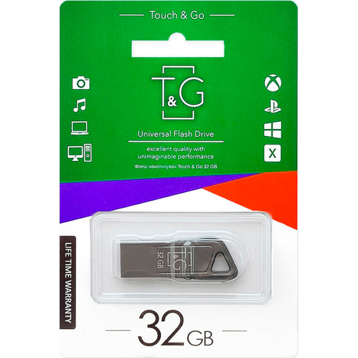 Флэшка T&G 114 Metal Series USB2.0 32GB (TG114-32G)