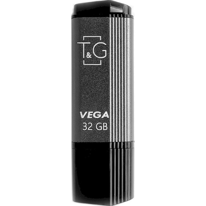 Флешка T&G 121 Vega Series 32GB Black (TG121-32GBGY)