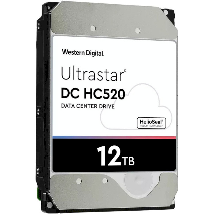 Жёсткий диск 3.5" WD Ultrastar DC HC520 12TB SATA/256MB (HUH721212ALE604/0F30146)