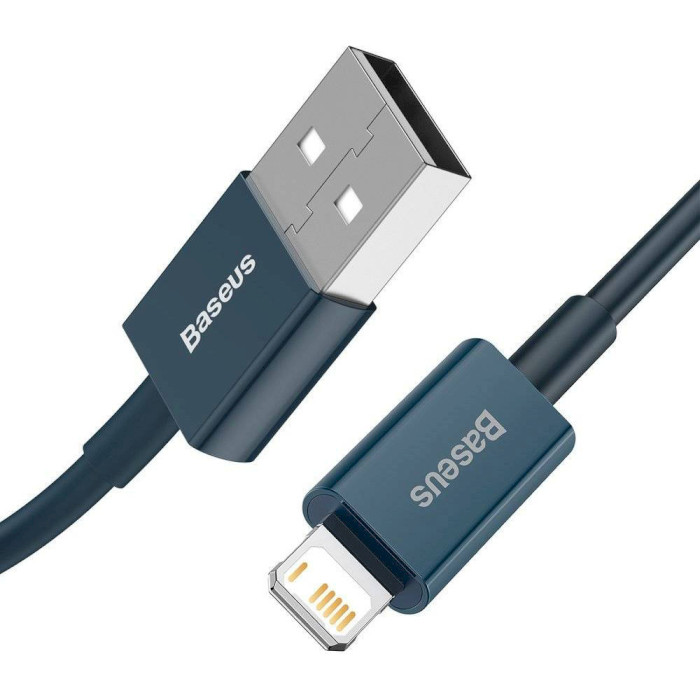 Кабель BASEUS Superior Series Fast Charging Data Cable USB to iP 2.4A 1м Blue (CALYS-A03)