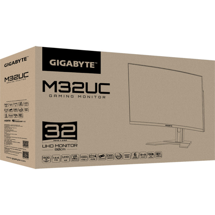 Монітор GIGABYTE M32UC