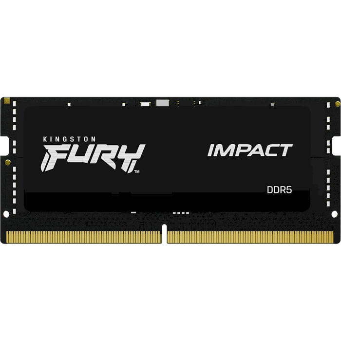 Модуль памяти KINGSTON FURY Impact SO-DIMM DDR5 4800MHz 16GB (KF548S38IB-16)