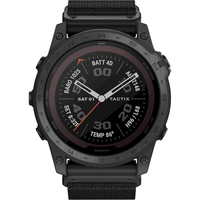 Тактичний смарт-годинник GARMIN Tactix 7 Pro Solar Powered (010-02704-10/33)