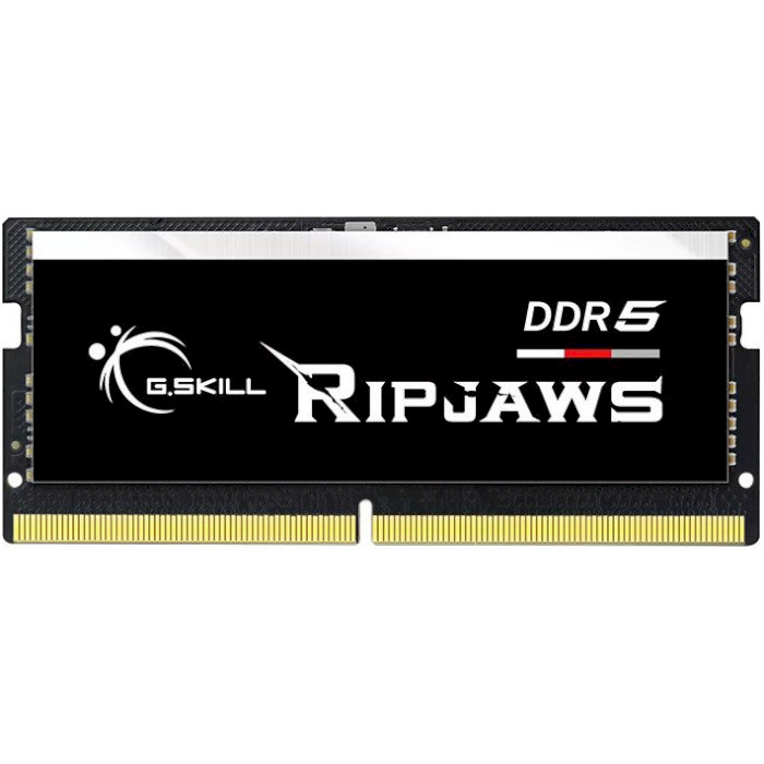 Модуль пам'яті G.SKILL Ripjaws SO-DIMM DDR5 4800MHz 16GB (F5-4800S4039A16GX1-RS)
