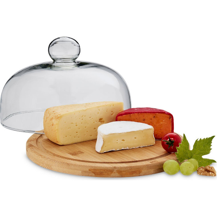 Ковпак для сиру з тарілкою KELA Jonna 24см (12517)