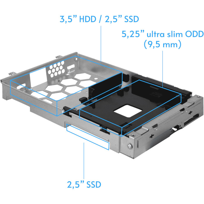 Корпус CHIEFTEC Uni BE-10B-300 300W