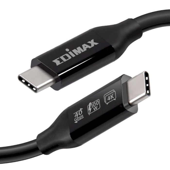 Кабель EDIMAX 40 Gbps USB4 Thunderbolt 3 1м (UC4-010TB)